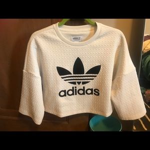 Adidas sweater crop
